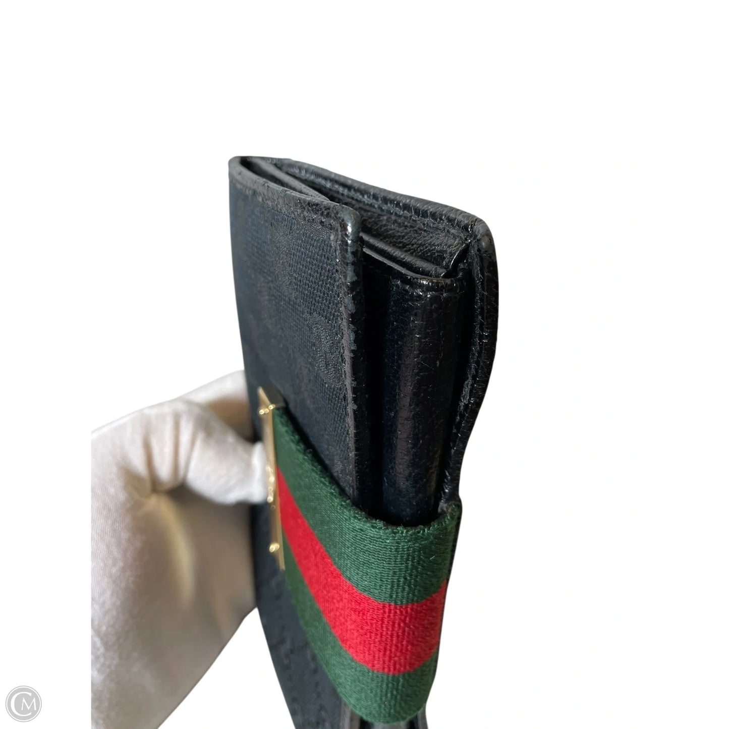 Wallet Luxury Designer By Gucci, Size: Medium