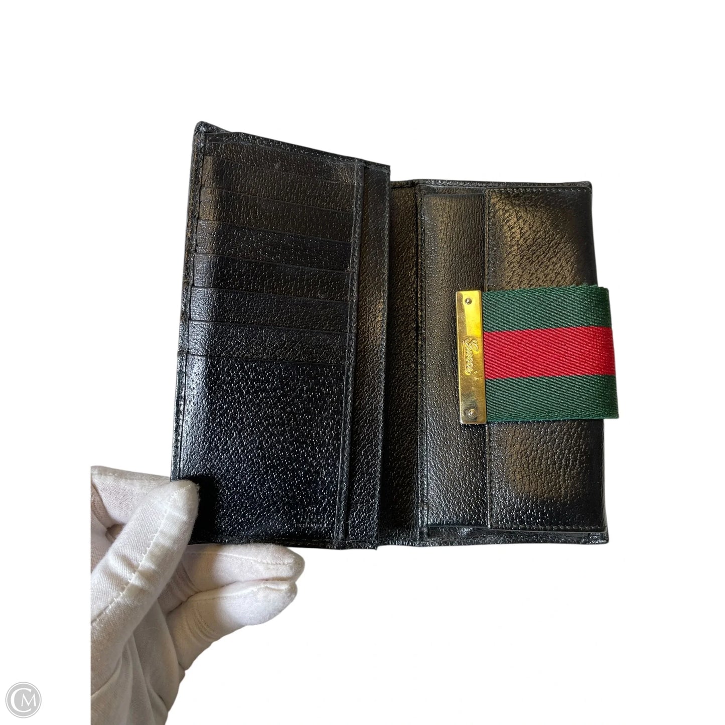 Wallet Luxury Designer By Gucci, Size: Medium
