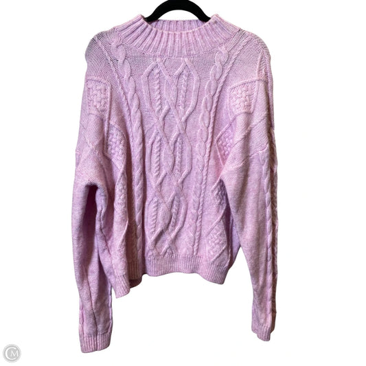 Sweater By Jessica Simpson In Purple, Size: Xl