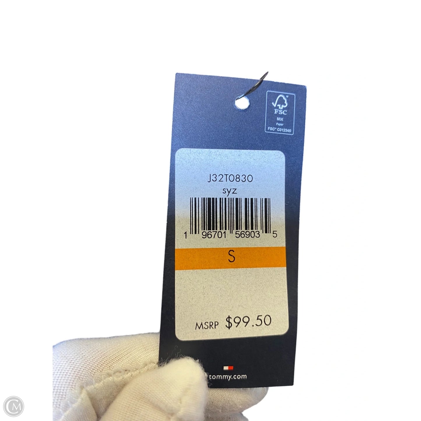 Vest Other By Tommy Hilfiger In Navy, Size: S
