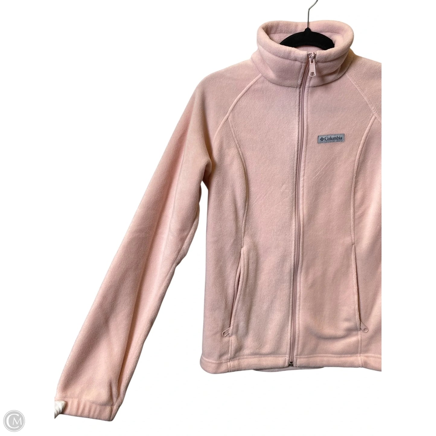 Jacket Fleece By Columbia In Pink, Size: S