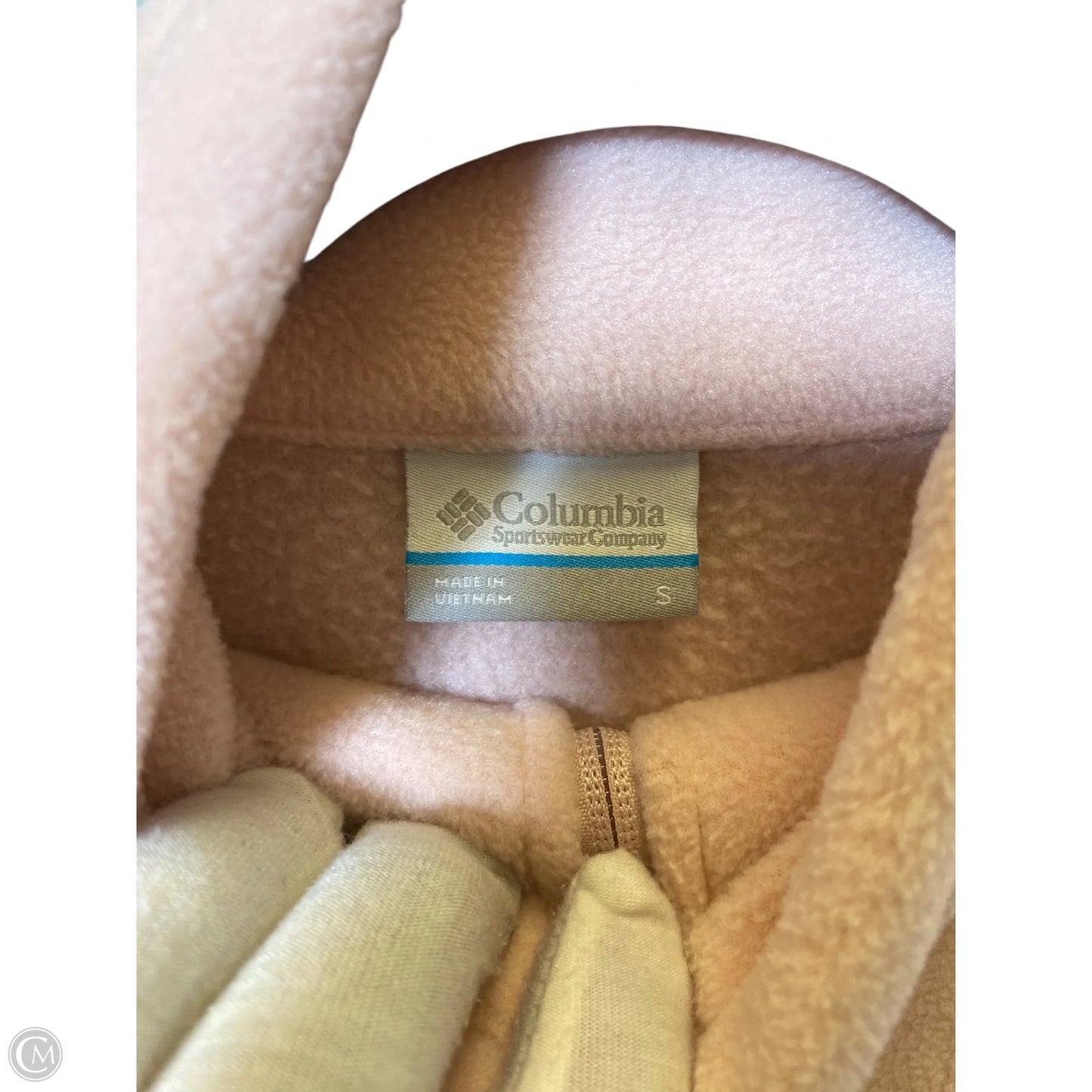 Jacket Fleece By Columbia In Pink, Size: S