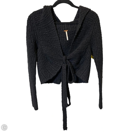 Sweater Cardigan By Free People In Black, Size: S
