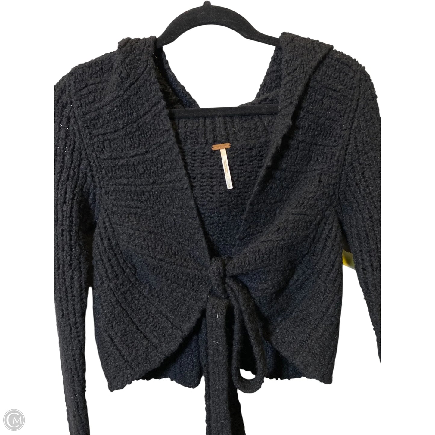 Sweater Cardigan By Free People In Black, Size: S