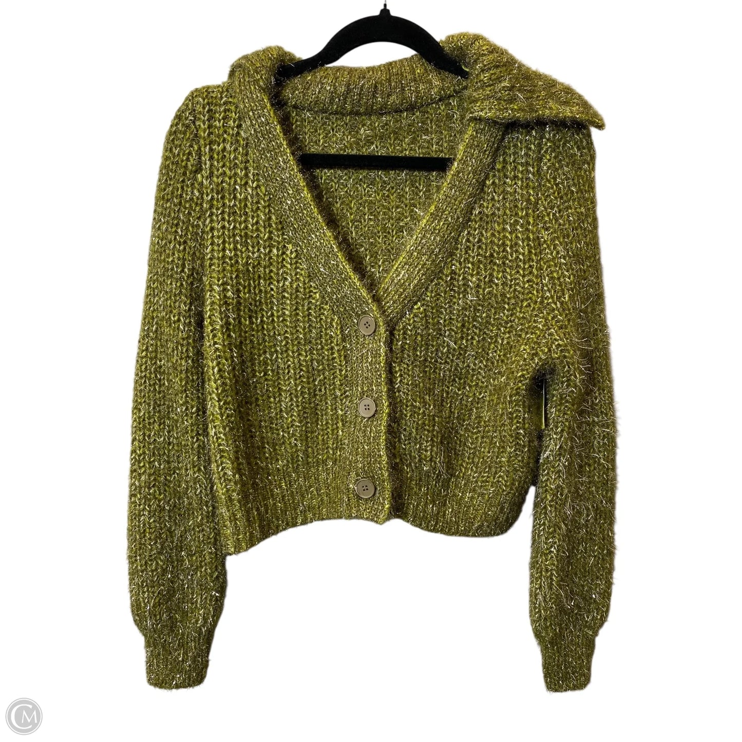 Sweater By Cider In Green, Size: S