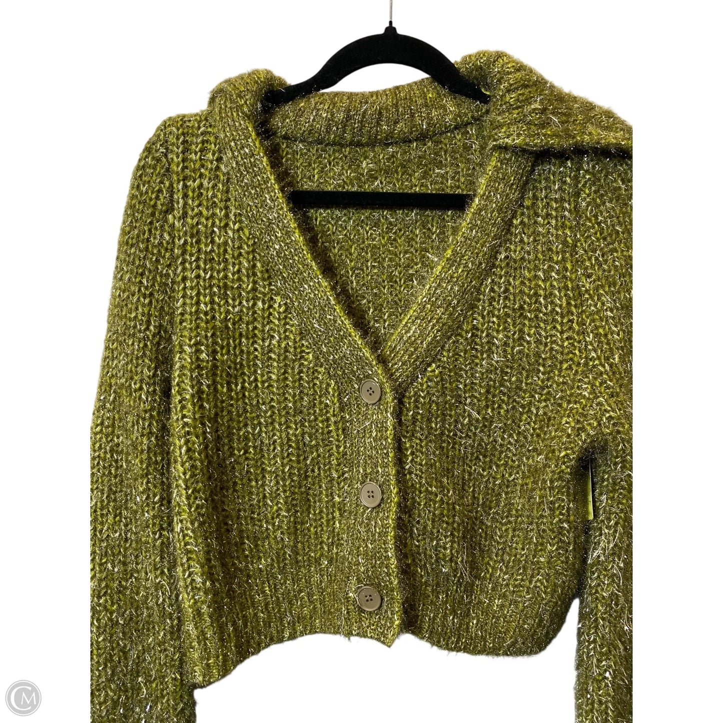 Sweater By Cider In Green, Size: S
