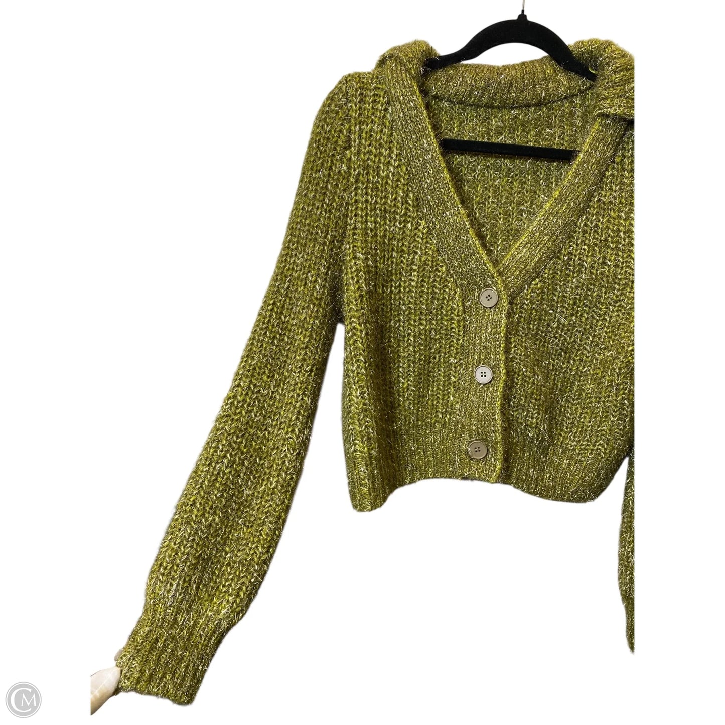 Sweater By Cider In Green, Size: S