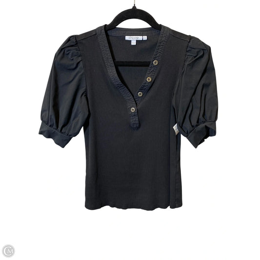 Top Short Sleeve By Chicos In Black, Size: S