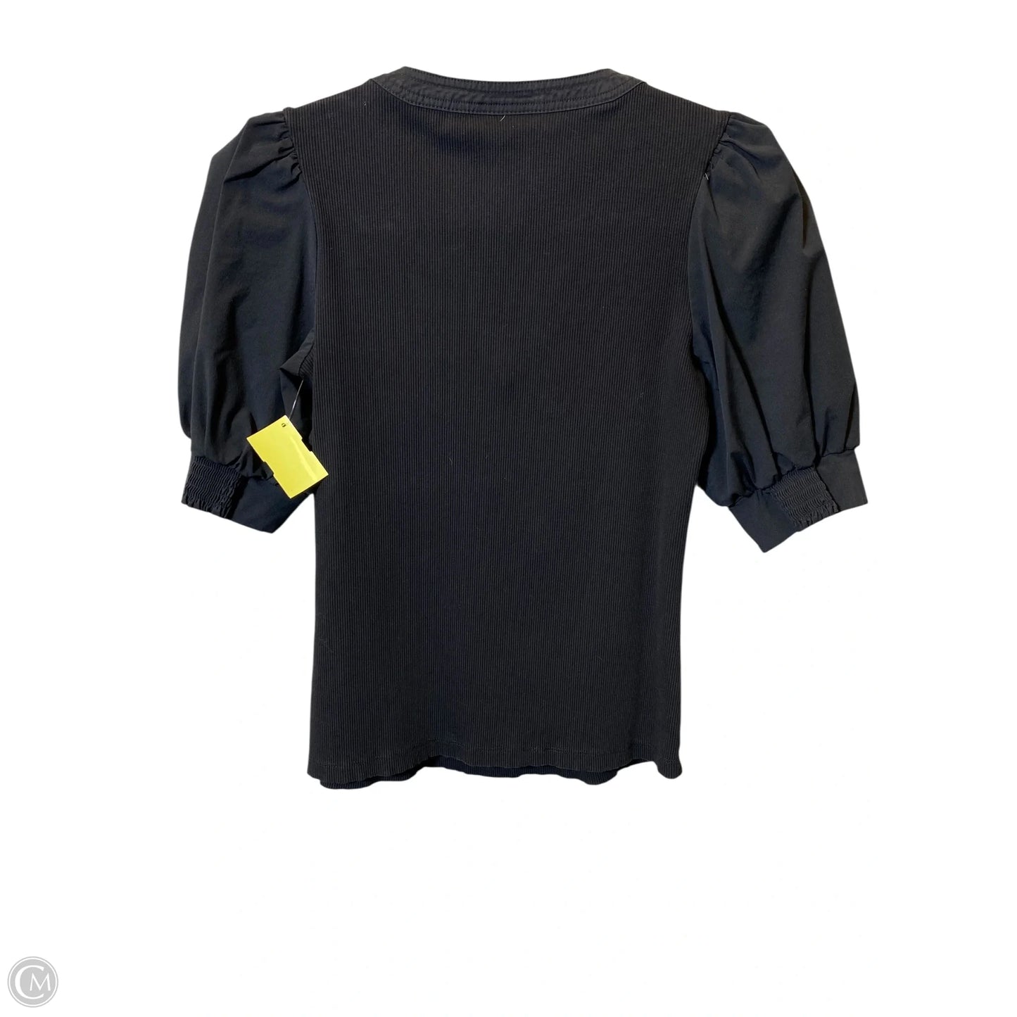 Top Short Sleeve By Chicos In Black, Size: S