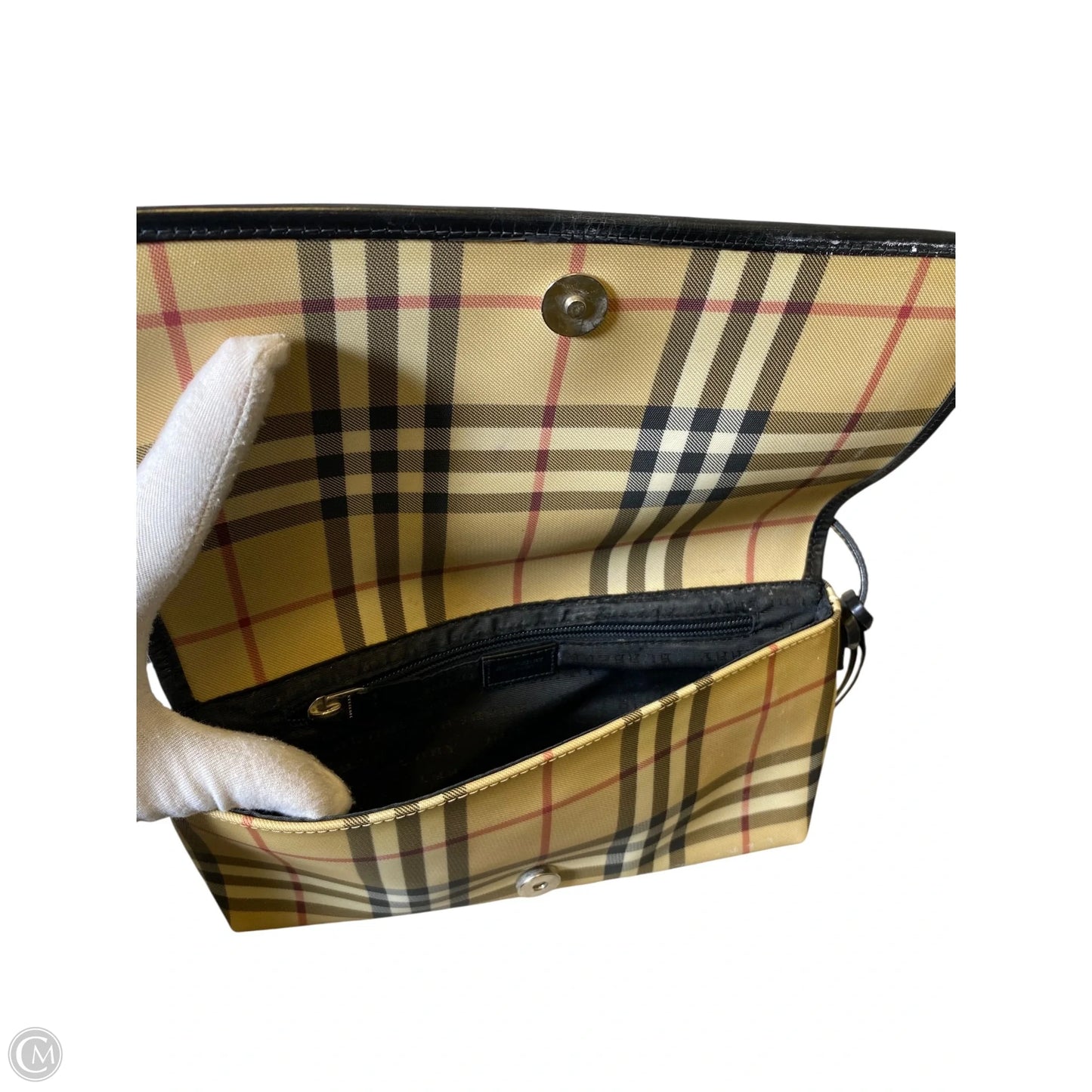 Handbag Luxury Designer By Burberry, Size: Medium
