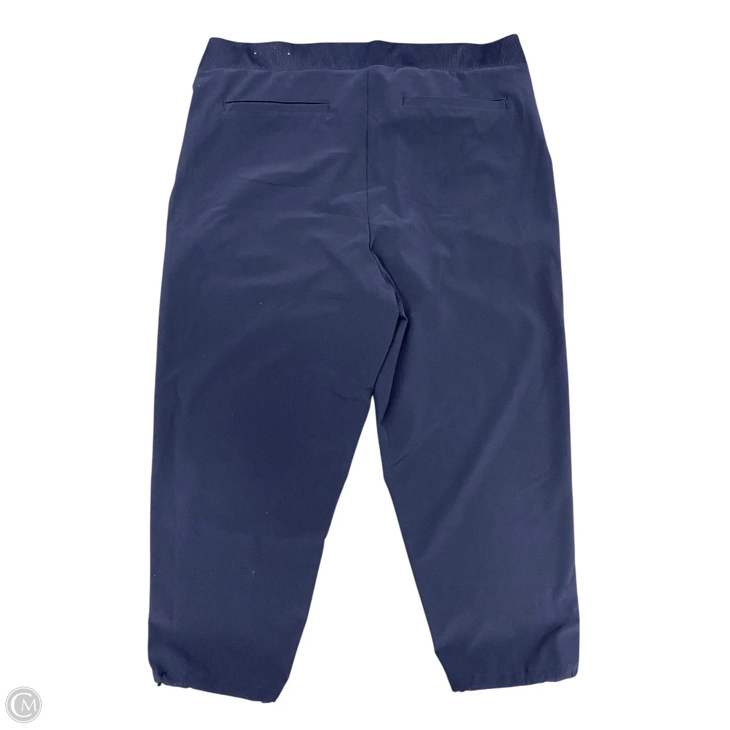 Athletic Pants By Chicos In Navy, Size: 16
