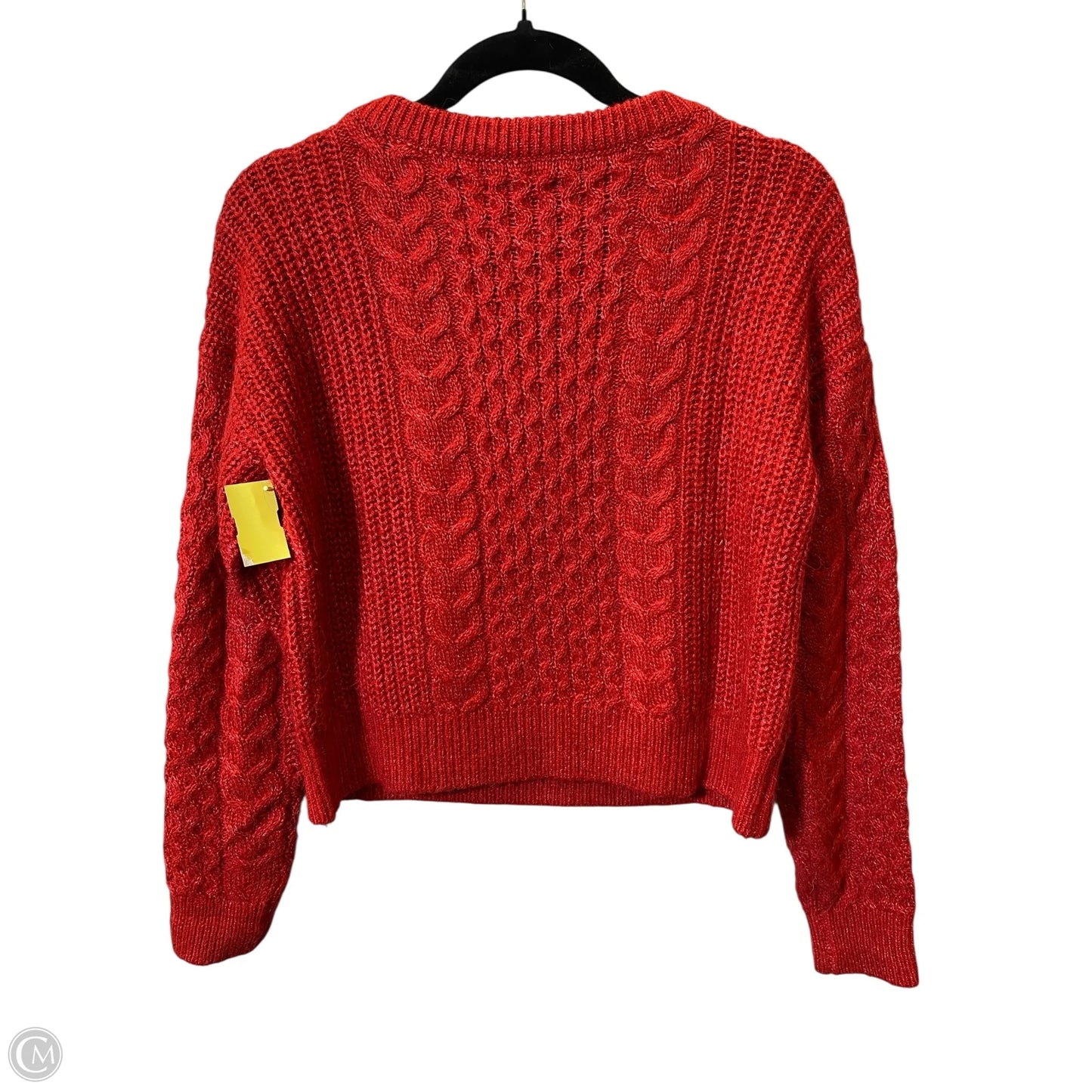 Sweater By Abercrombie And Fitch In Red, Size: Xs