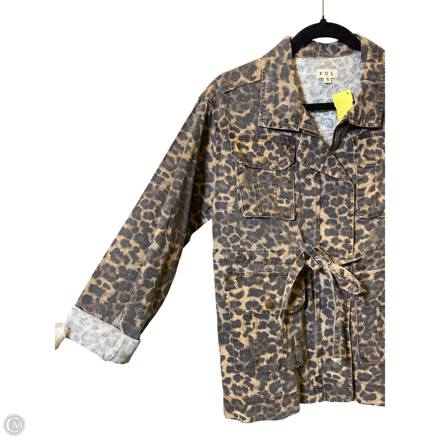 Jacket Other By Pol In Animal Print, Size: S
