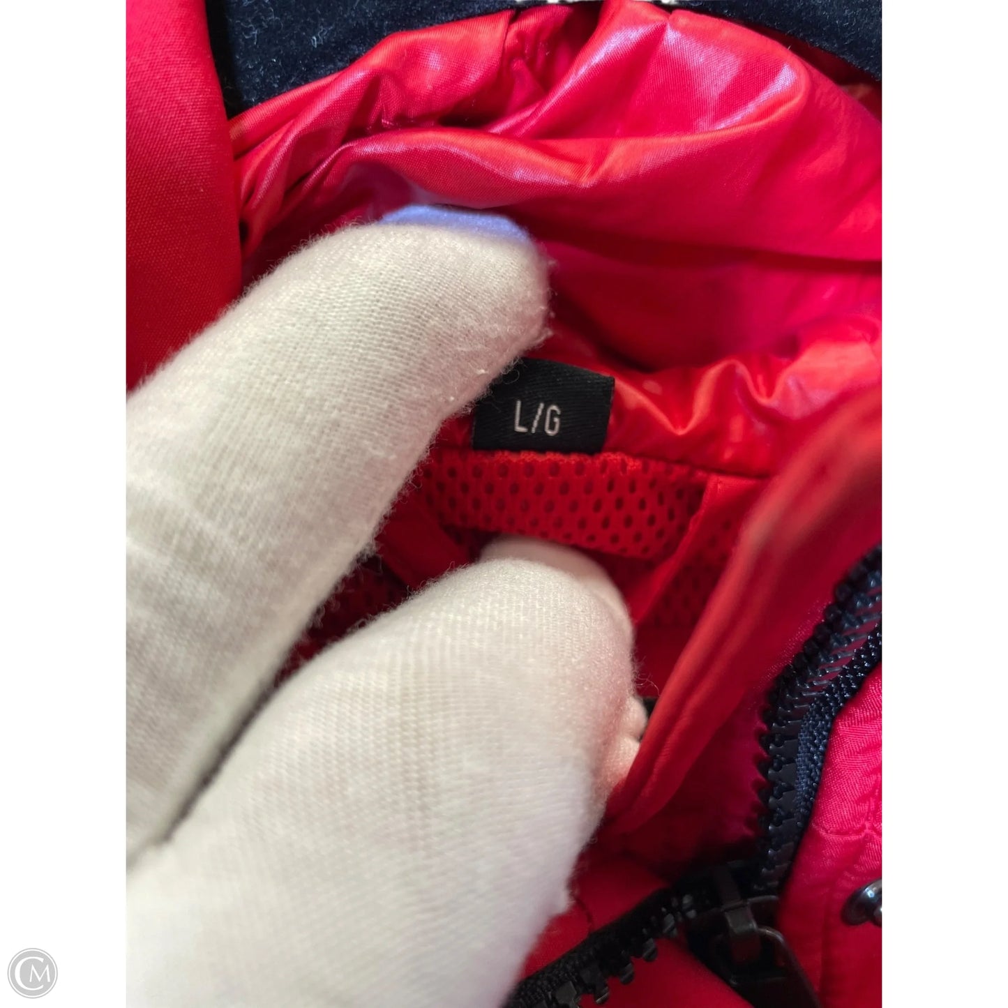 Jacket Utility By Guess In Red, Size: L