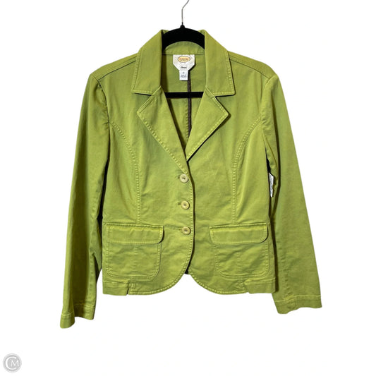 Jacket Other By Talbots In Green, Size: 10