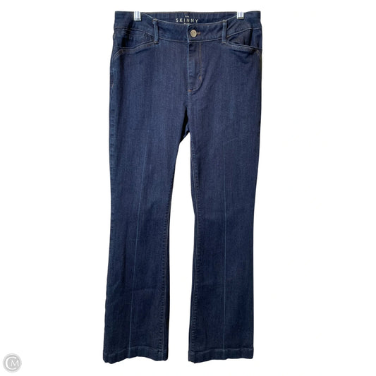 Jeans Flared By White House Black Market In Blue Denim, Size: 6