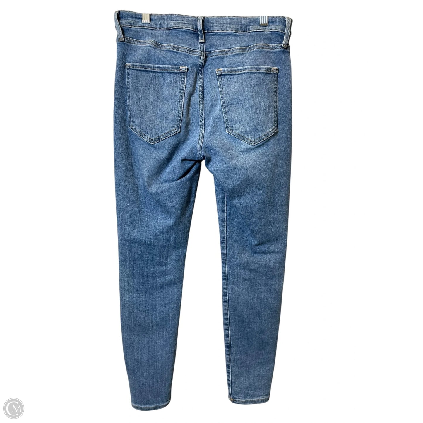 Jeans Skinny By Banana Republic In Blue Denim, Size: 4