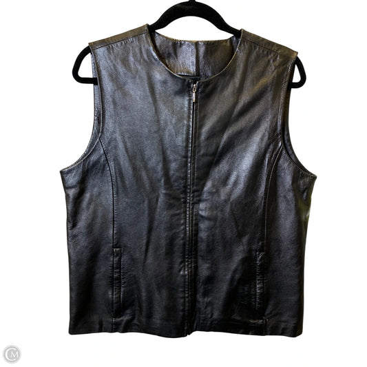 Vest Other By Clothes Mentor In Black, Size: M