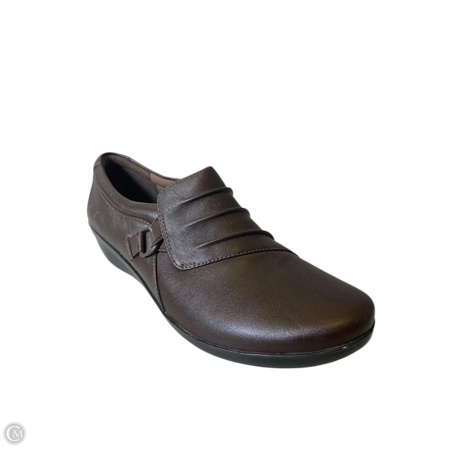 Shoes Flats By Clarks In Brown, Size: 7.5