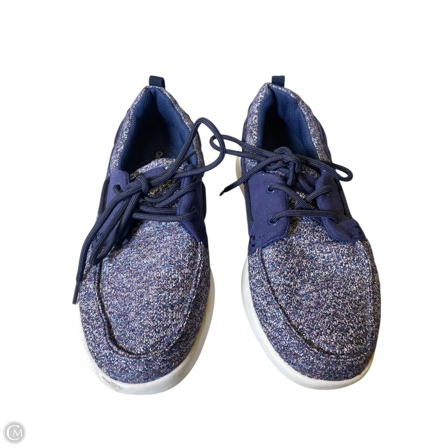 Shoes Flats By Clothes Mentor In Navy, Size: 8