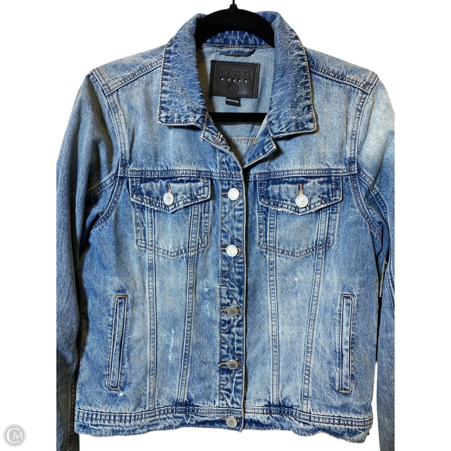 Jacket Denim By Blanknyc In Blue Denim, Size: M