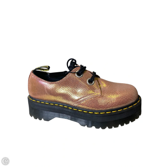 Shoes Heels Platform By Dr Martens In Multi-colored, Size: 9