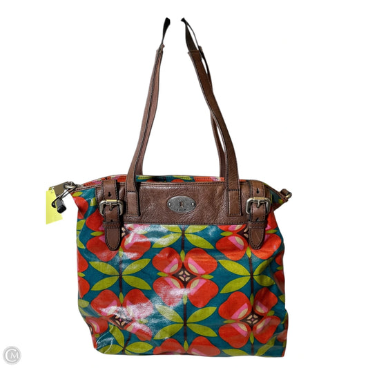Handbag By Fossil, Size: Large