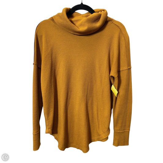 Top Long Sleeve By Maeve In Orange, Size: S