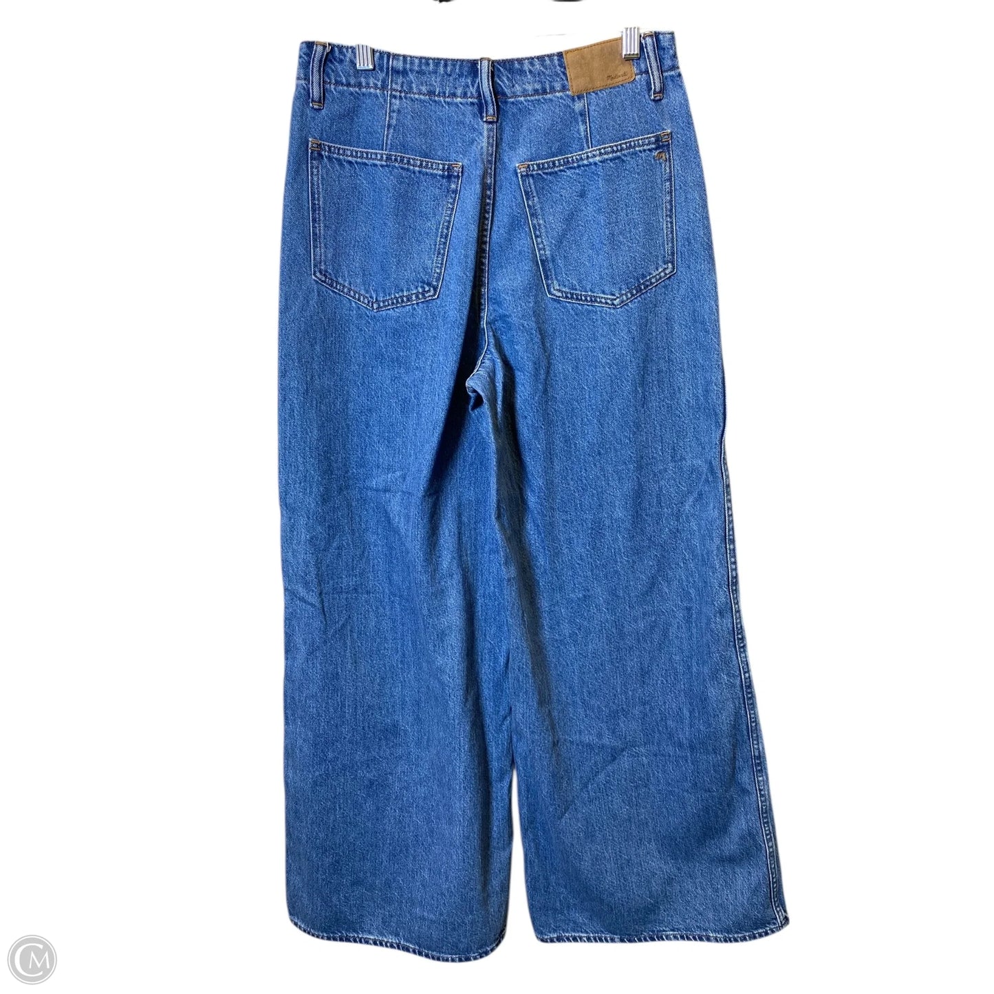 Jeans Wide Leg By Madewell In Blue Denim, Size: 4