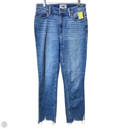 Jeans Skinny By Paige In Blue Denim, Size: 6