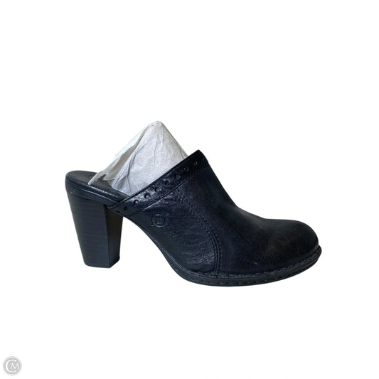 Boots Ankle Heels By Born In Black, Size: 7