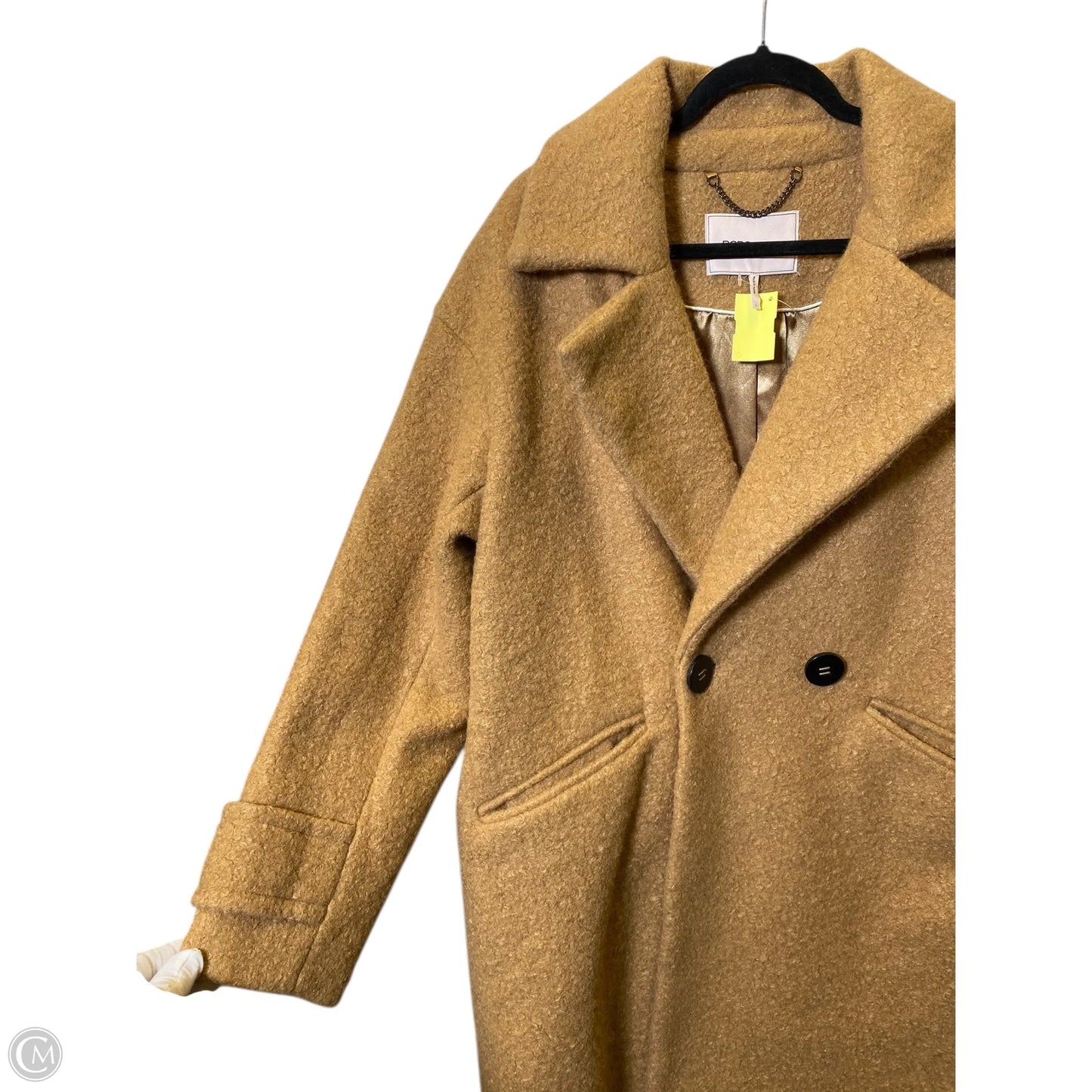 Coat Peacoat By Bcbgeneration In Beige, Size: L
