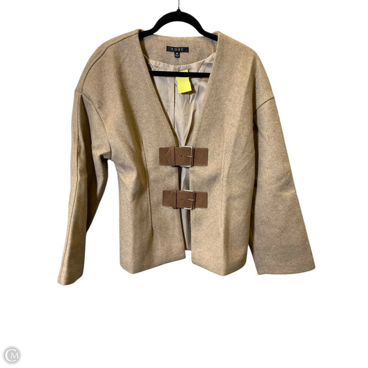Jacket Other By Fore In Tan, Size: M