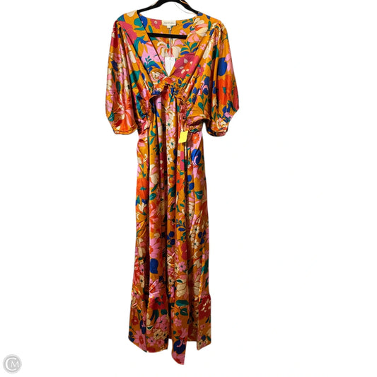 Dress Casual Maxi By Vanilla Bay In Multi-colored, Size: L