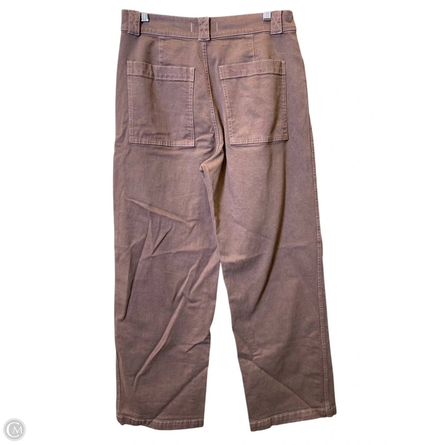 Jeans Wide Leg By Madewell In Purple, Size: 8