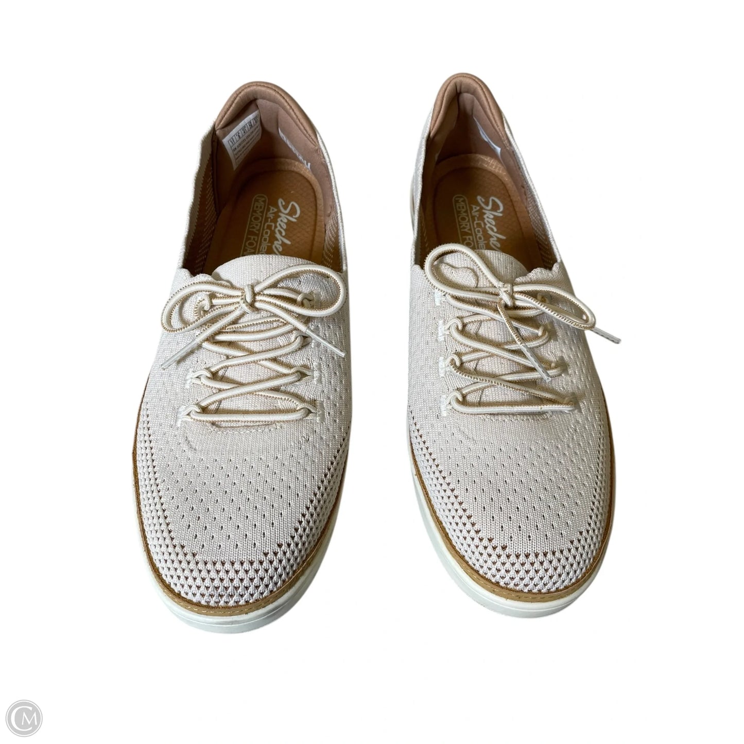 Shoes Flats By Skechers In Cream, Size: 11