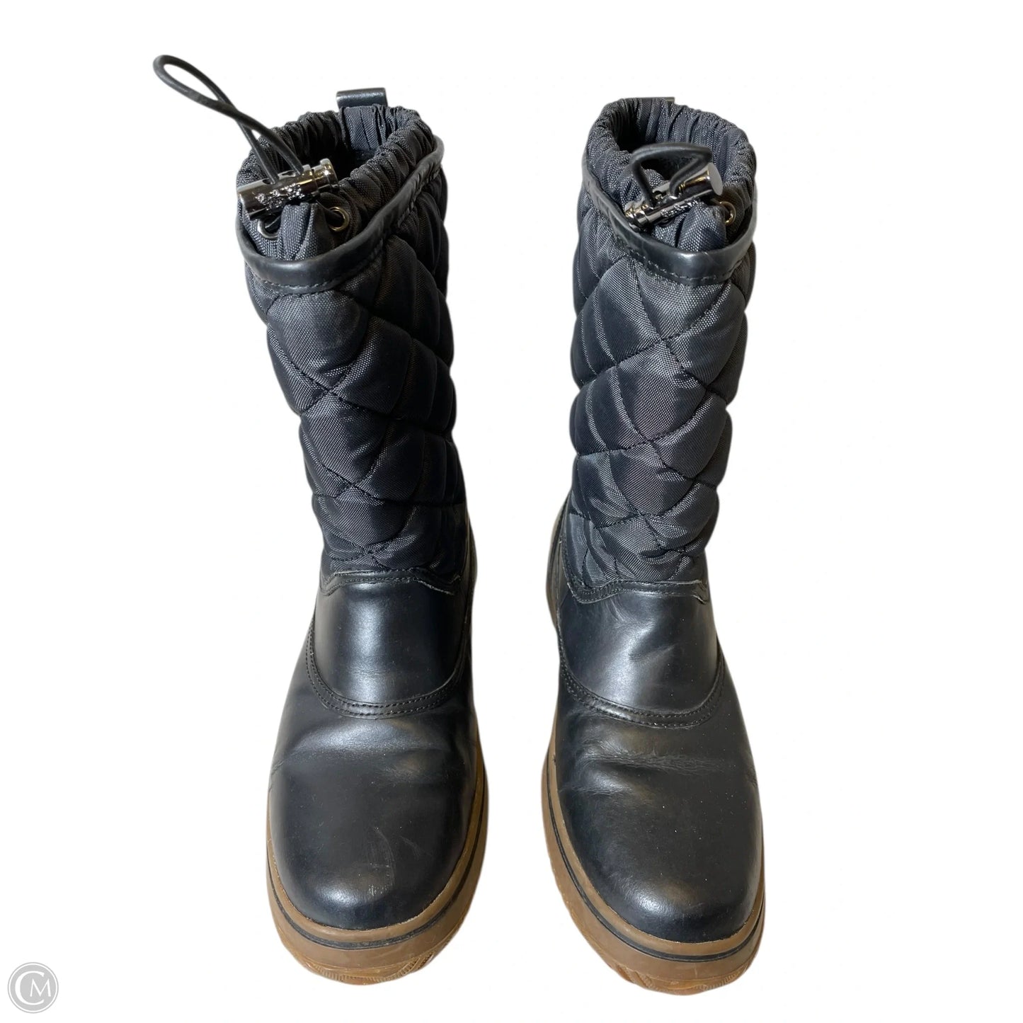 Boots Designer By Coach In Black, Size: 8