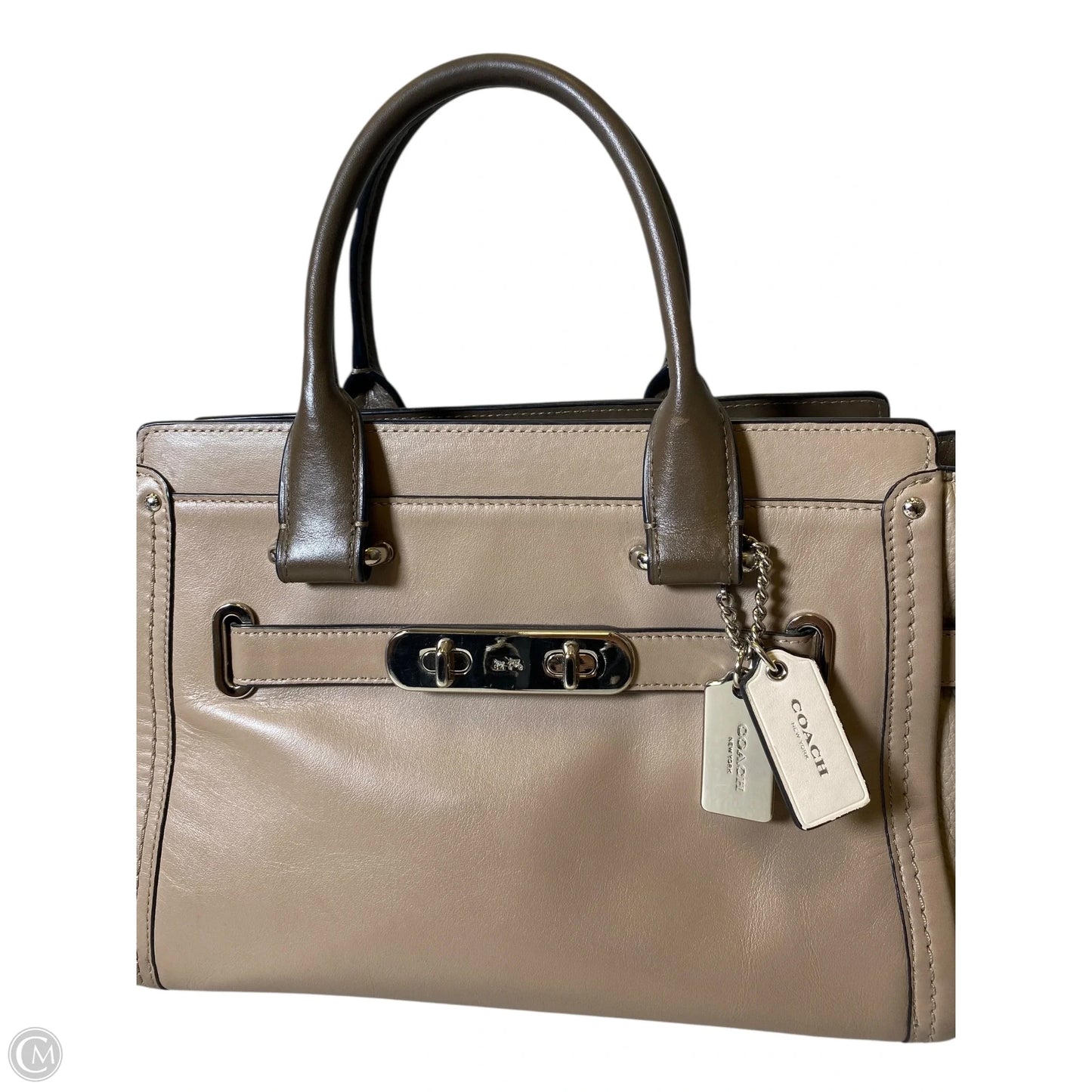 Handbag Designer By Coach, Size: Medium