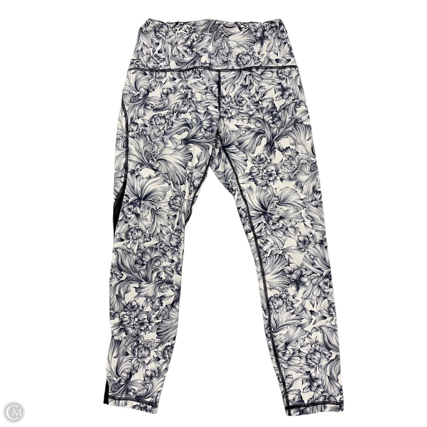 Athletic Leggings By Lululemon In Multi-colored, Size: 10