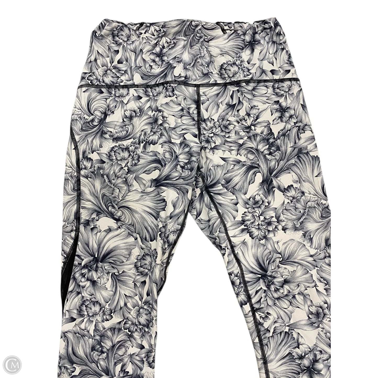 Athletic Leggings By Lululemon In Multi-colored, Size: 10