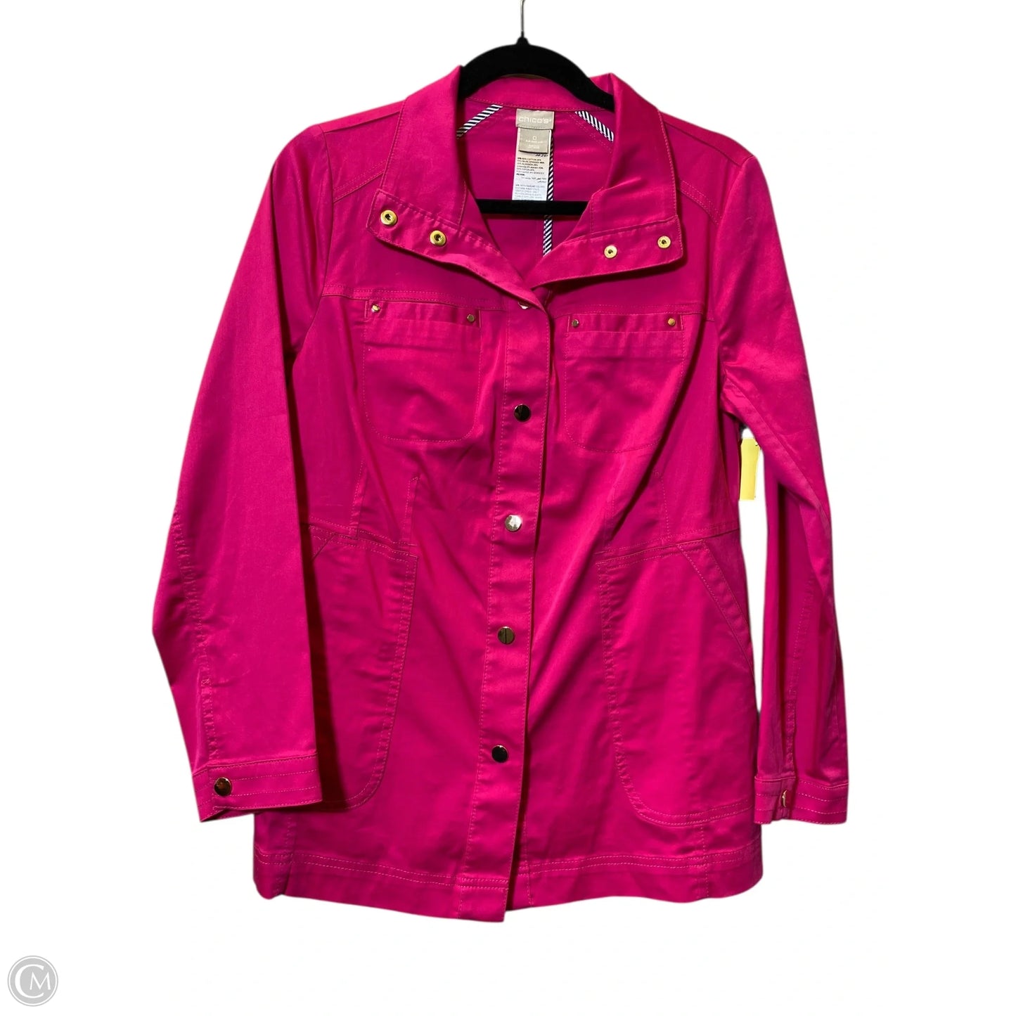 Jacket Other By Chicos In Pink, Size: S