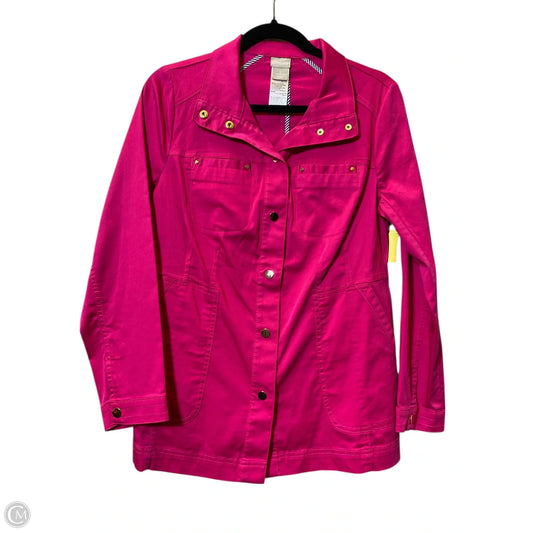 Jacket Other By Chicos In Pink, Size: S