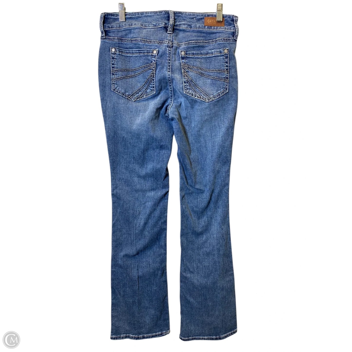 Jeans Flared By Shyanne In Blue Denim, Size: 8