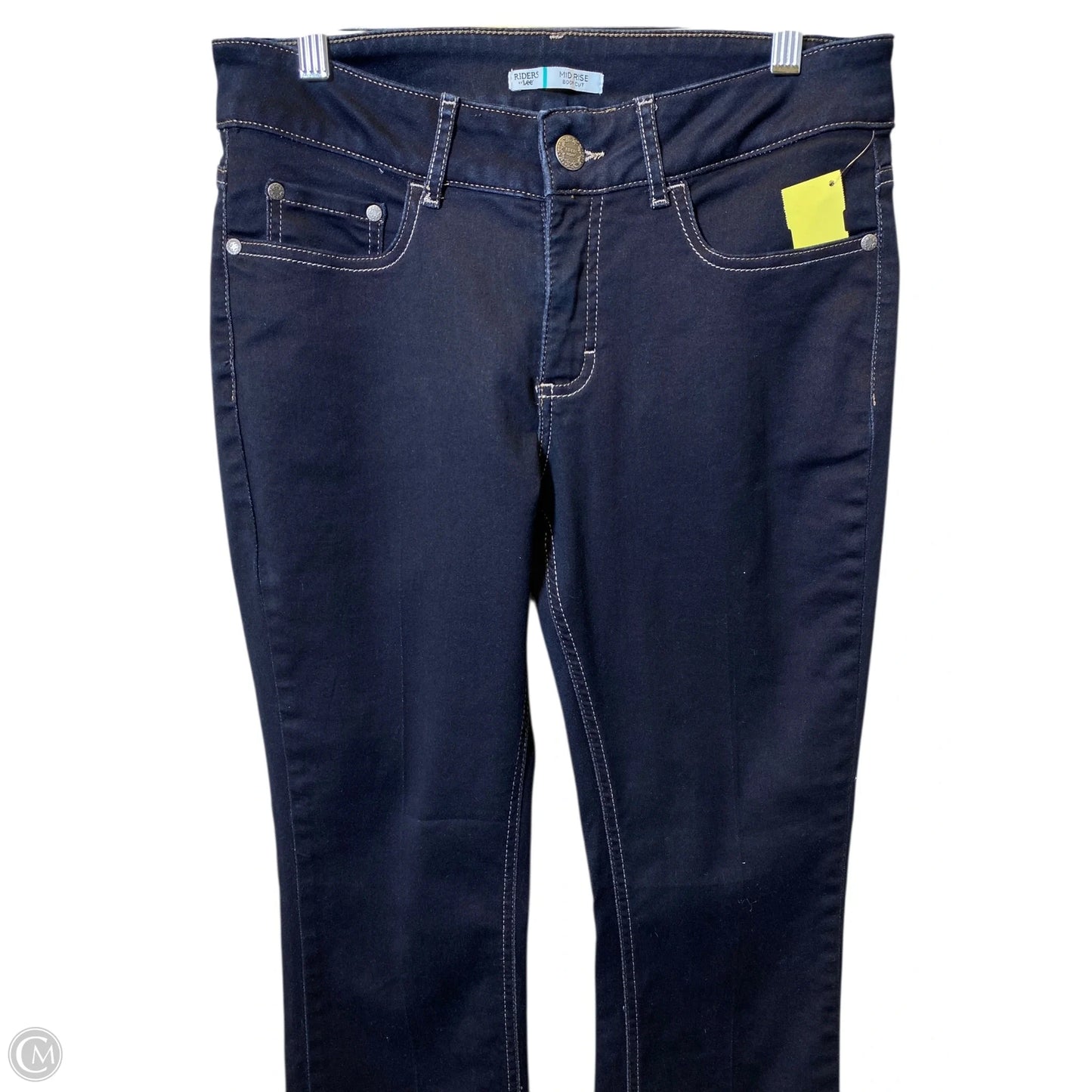 Jeans Boot Cut By Lee In Blue Denim, Size: 8