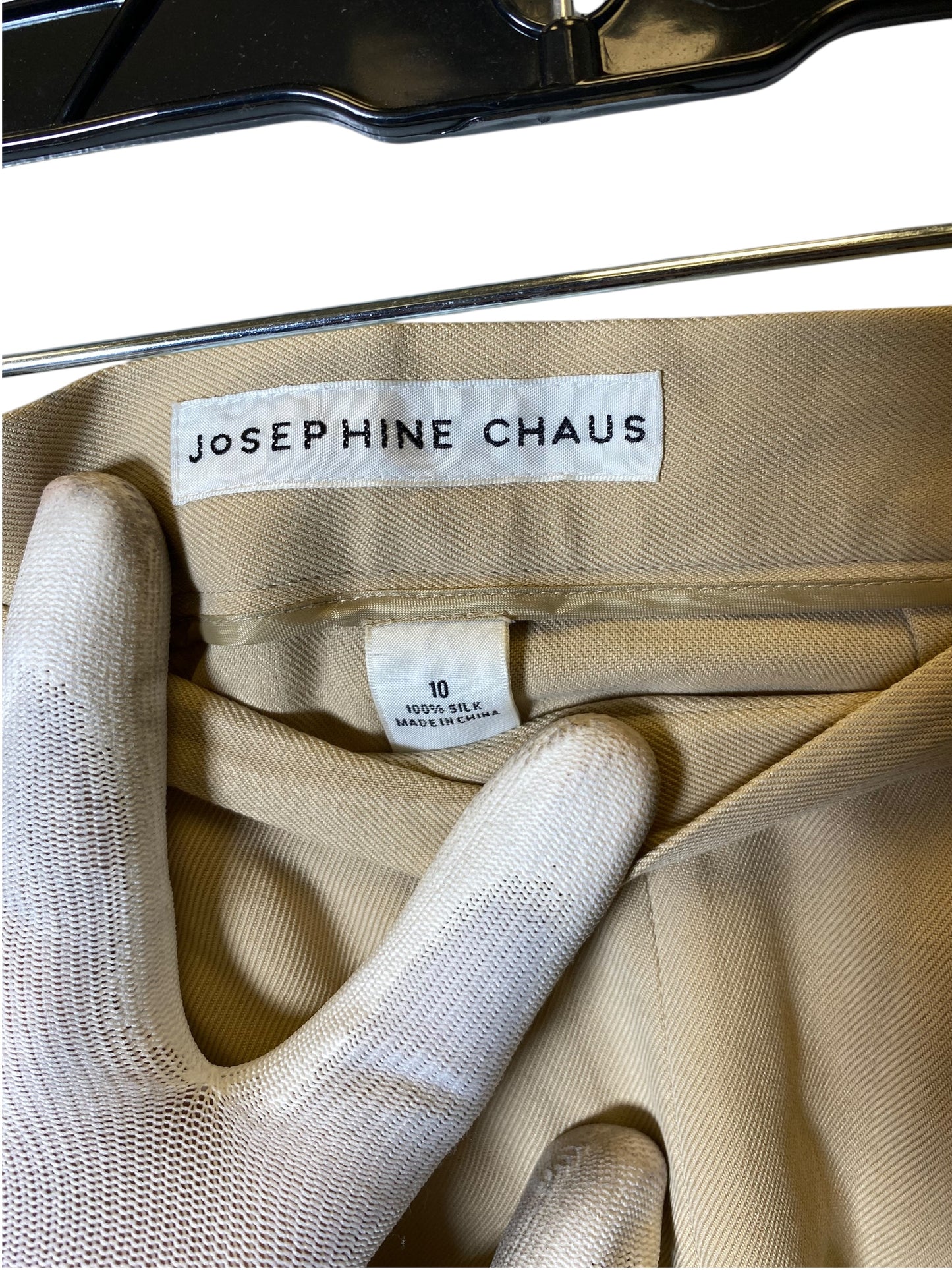 Pants Dress By Josephine Chaus In Cream, Size: 10