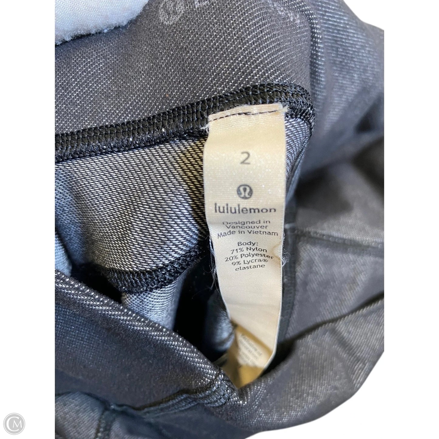 Athletic Leggings By Lululemon In Black, Size: 2