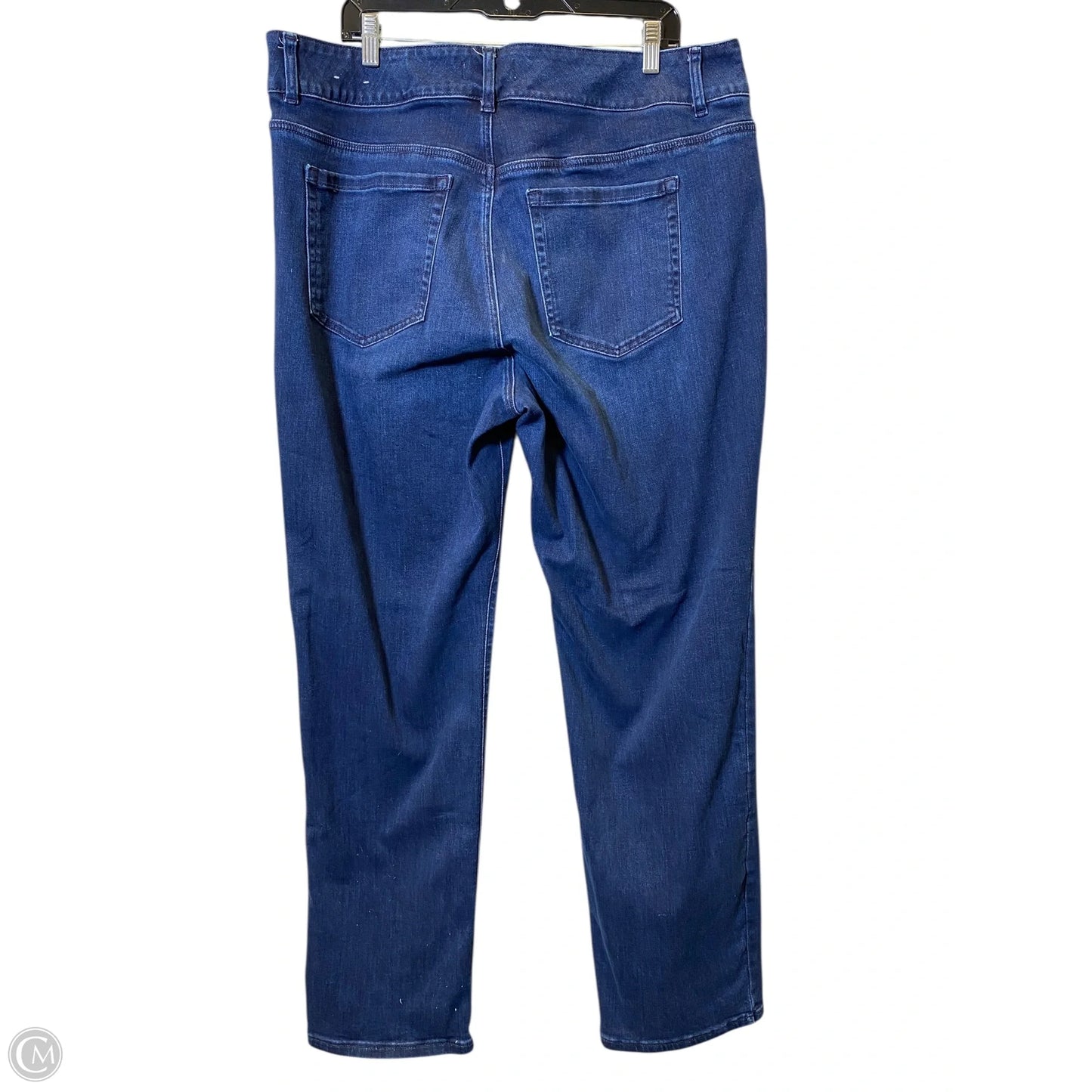 Jeans Straight By Lane Bryant In Blue Denim, Size: 22