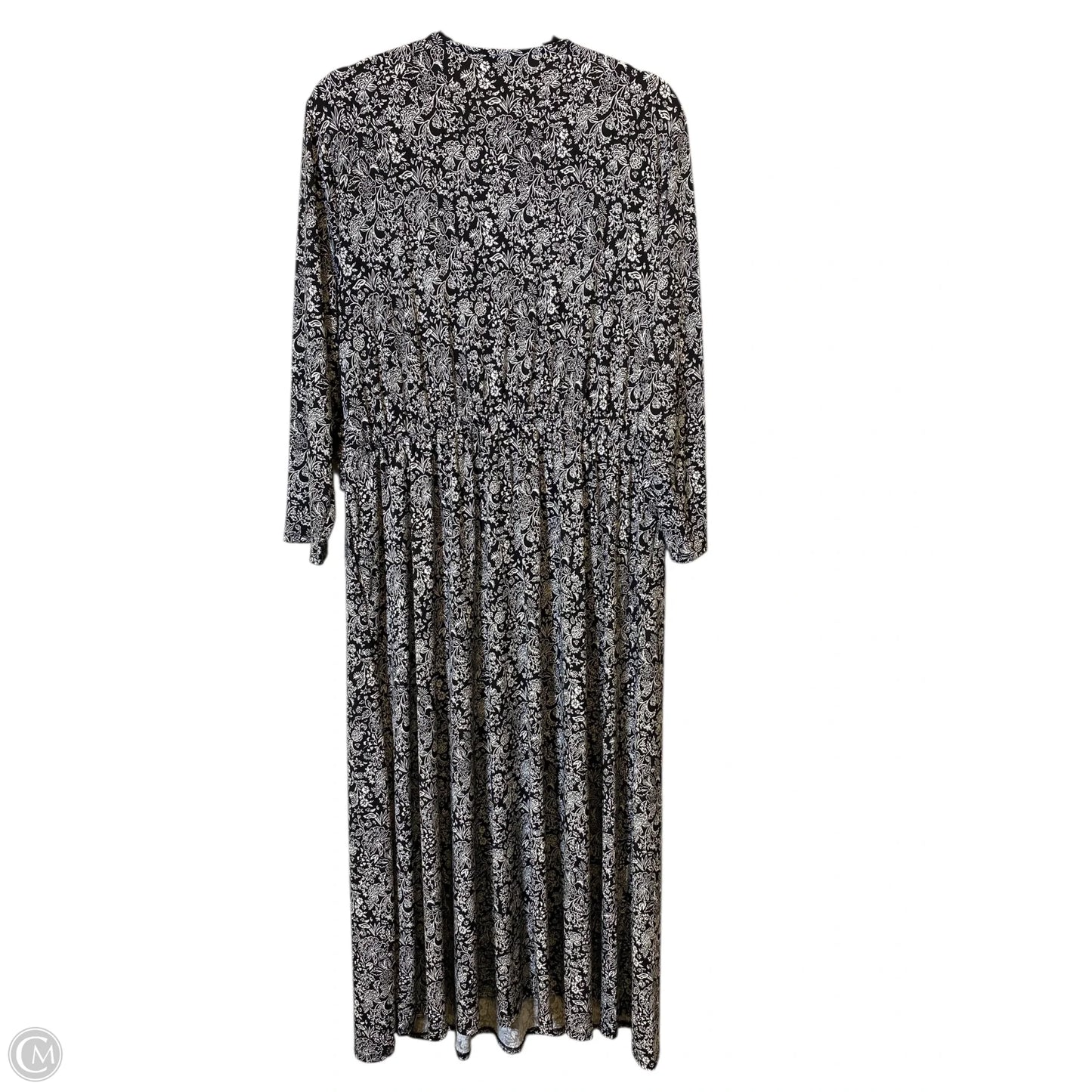 Dress Casual Maxi By Lane Bryant In Black & White, Size: Xl