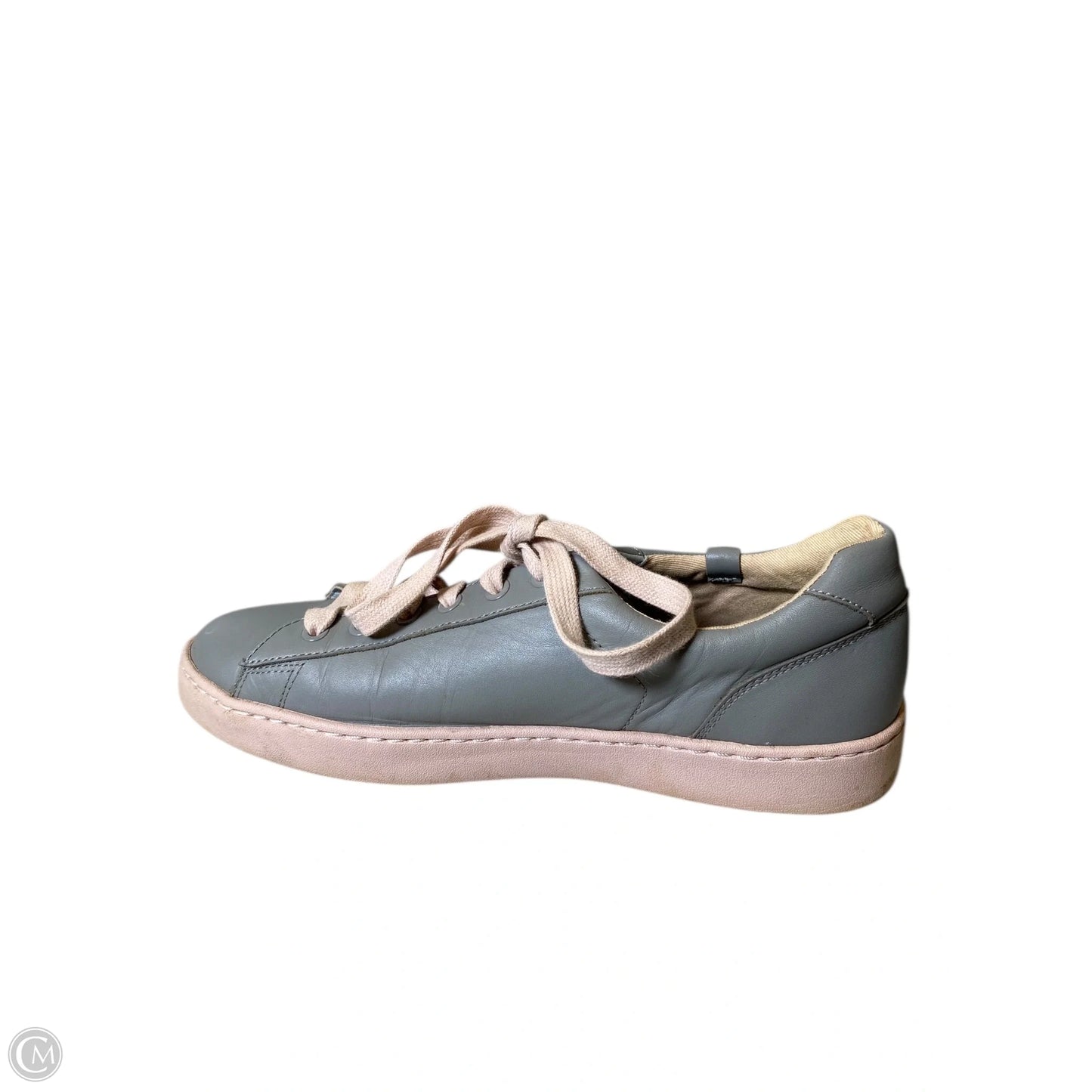 Shoes Flats By Vionic In Grey & Pink, Size: 9