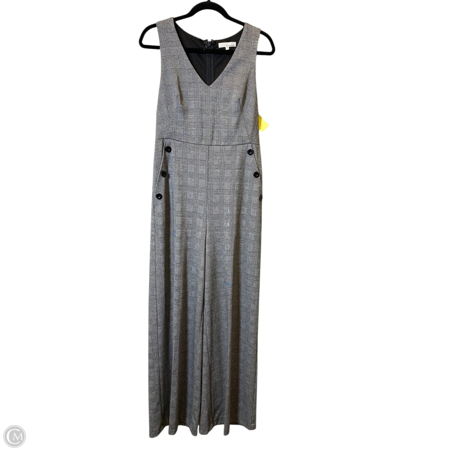 Jumpsuit By June & Hudson In Checkered Pattern, Size: M